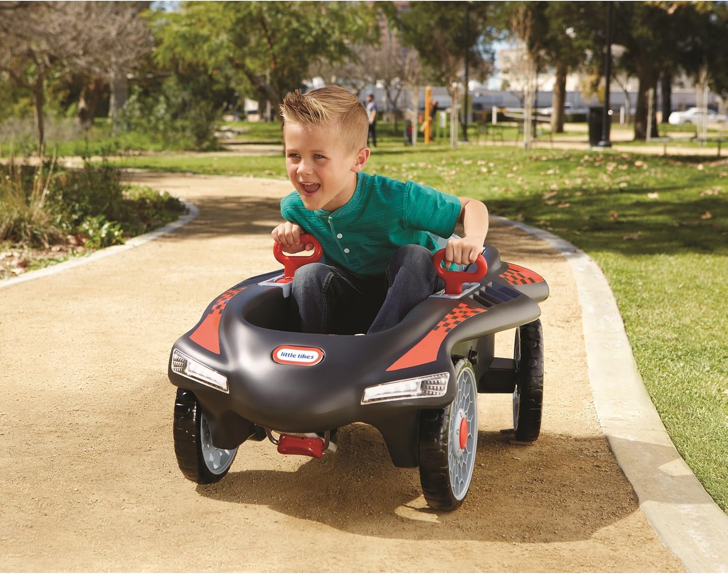 Black Ride On Car with Adjustable Seat Back F99980
