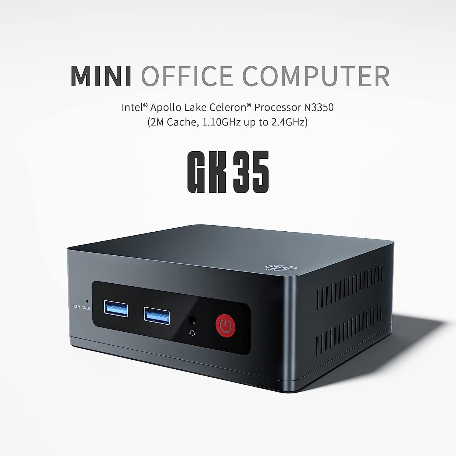 Mini PC Desktop Computer 8GB RAM 256GB SSD Intel Celeron J4205 P7678