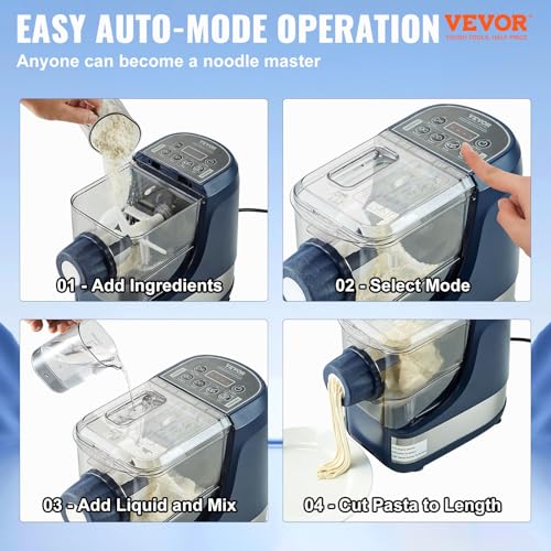 150W Automatic Pasta Maker with 8 Pasta Shapes Q67355