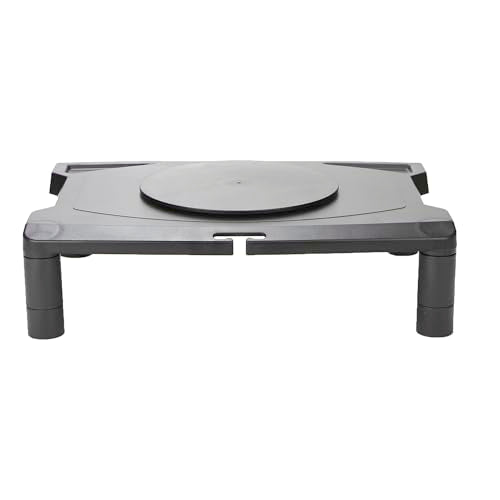 Black Height Adjustable Monitor Stand N377