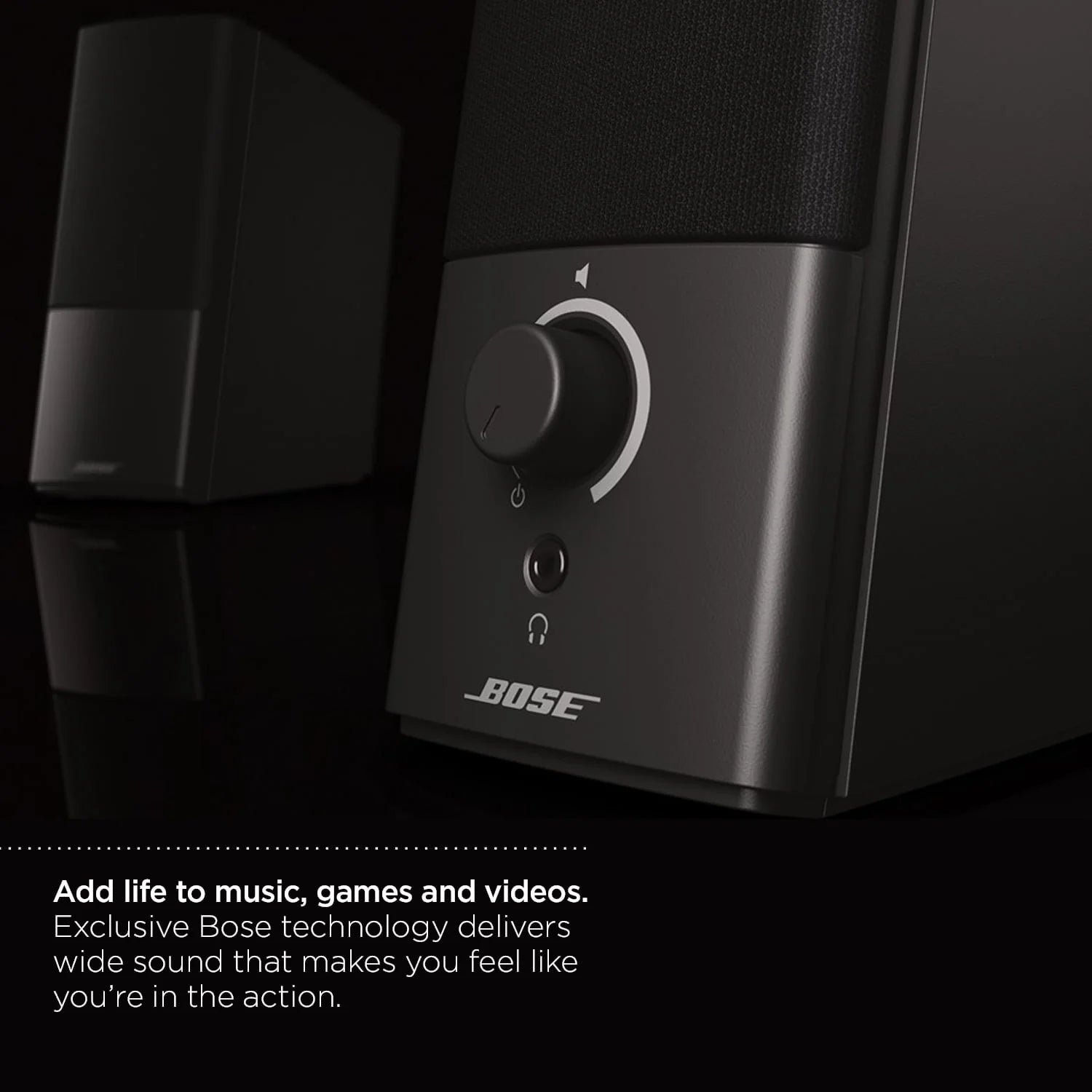 2 speakers per pack, 7.5 inches Computer Speaker System B668