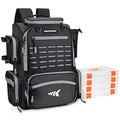 43L Fishing Tackle Backpack with Rod Holders and Rain Cover C5466