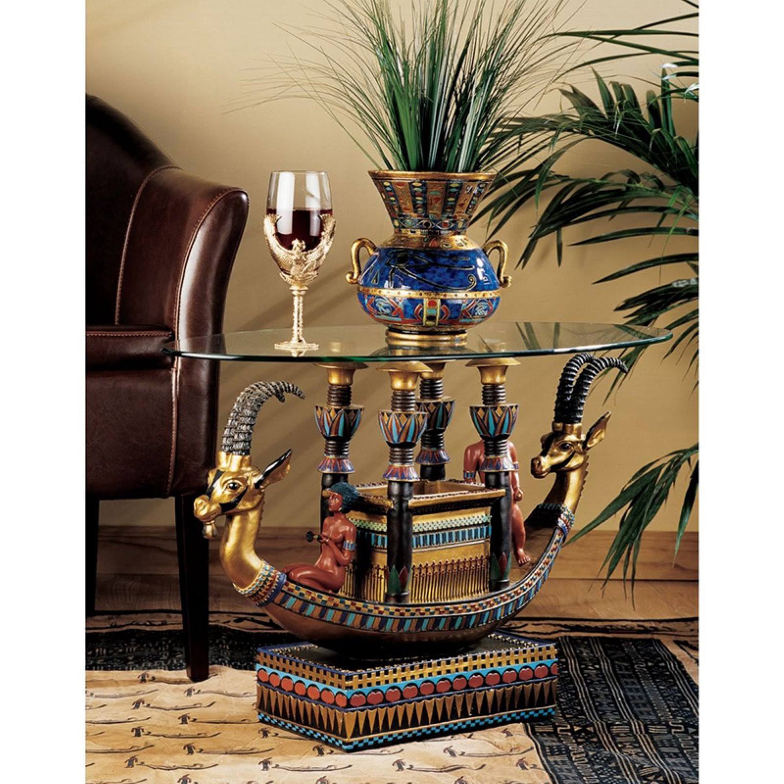 Glass-Topped Table K387