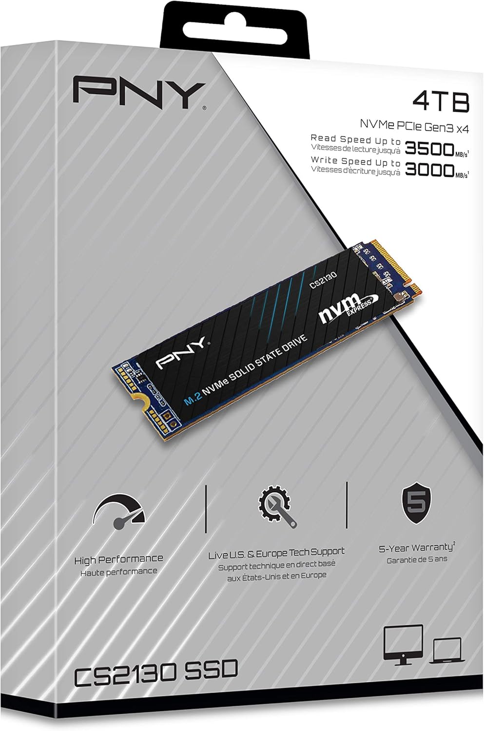4TB M.2 NVMe Internal Solid State Drive W2907