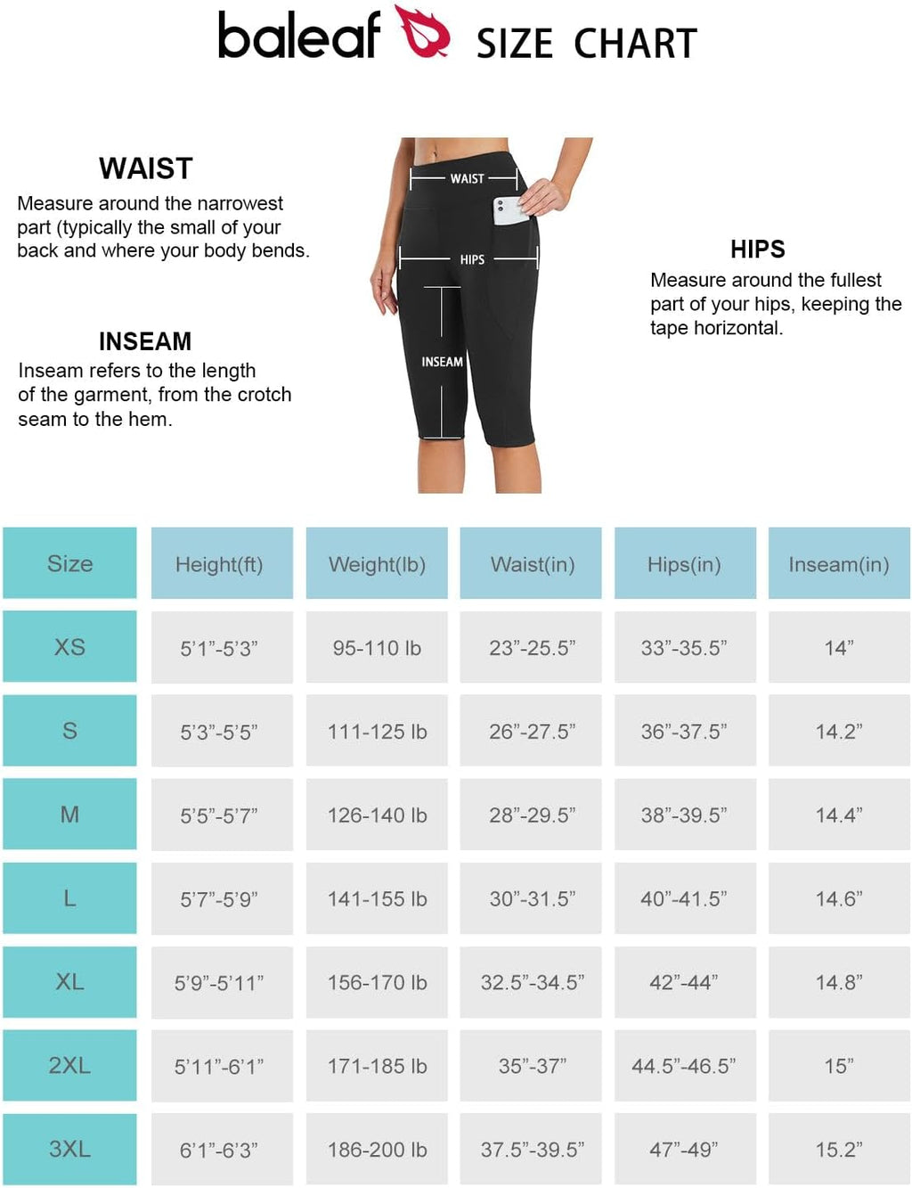 Women's Capris with Pockets High Waisted Stretch Yoga Capri Leggings T836