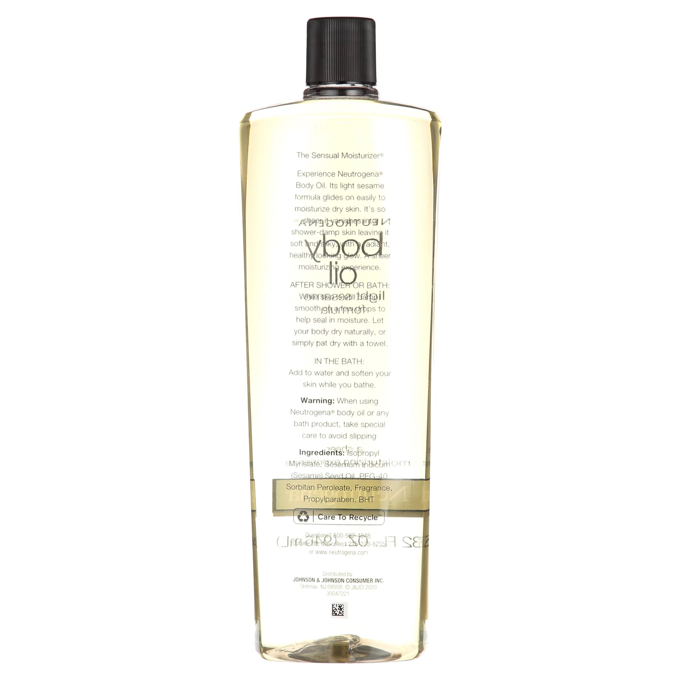 Light Sesame Formula Body Oil (32 Fluid Ounce) U887