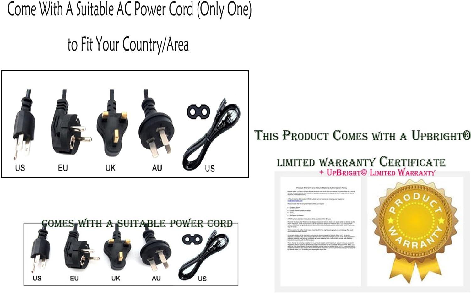 16V AC/DC Adapter Compatible with Blackstar Guitar Amp D951