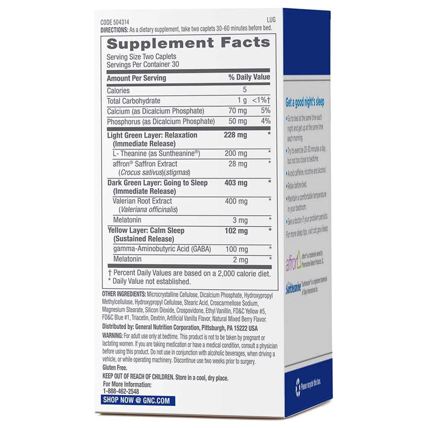 60 Caplets (30 Servings) N264