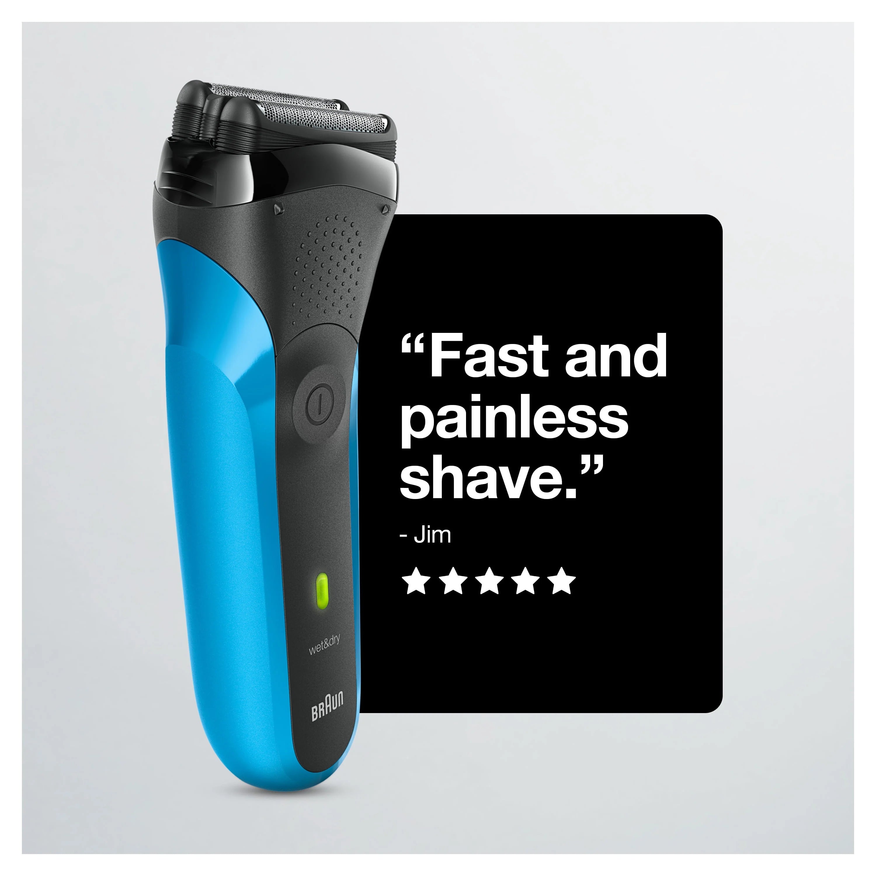 Rechargeable Wet Dry Electric Shaver V69319