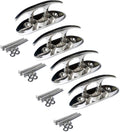 4-1/2" 316 Stainless Steel Folding Cleat Pack of 2 D5177