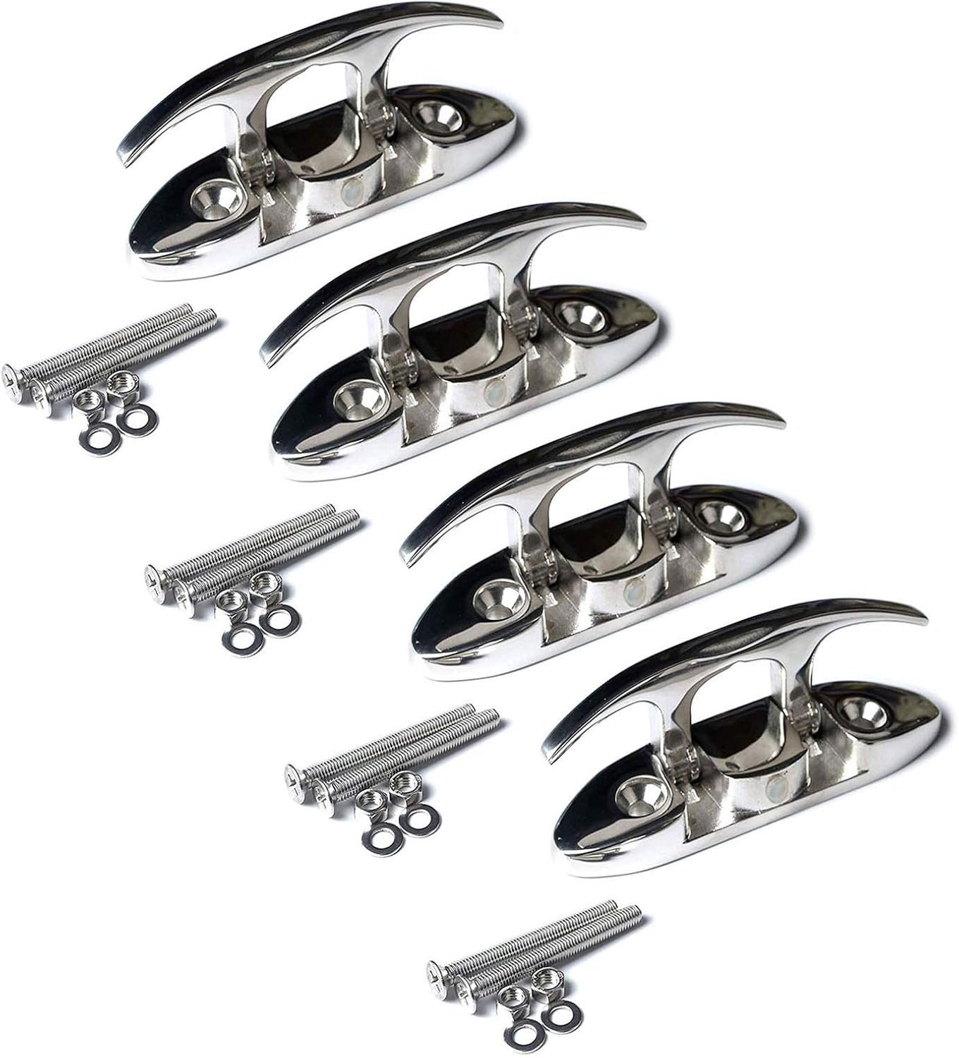 4-1/2" 316 Stainless Steel Folding Cleat Pack of 2 D5177