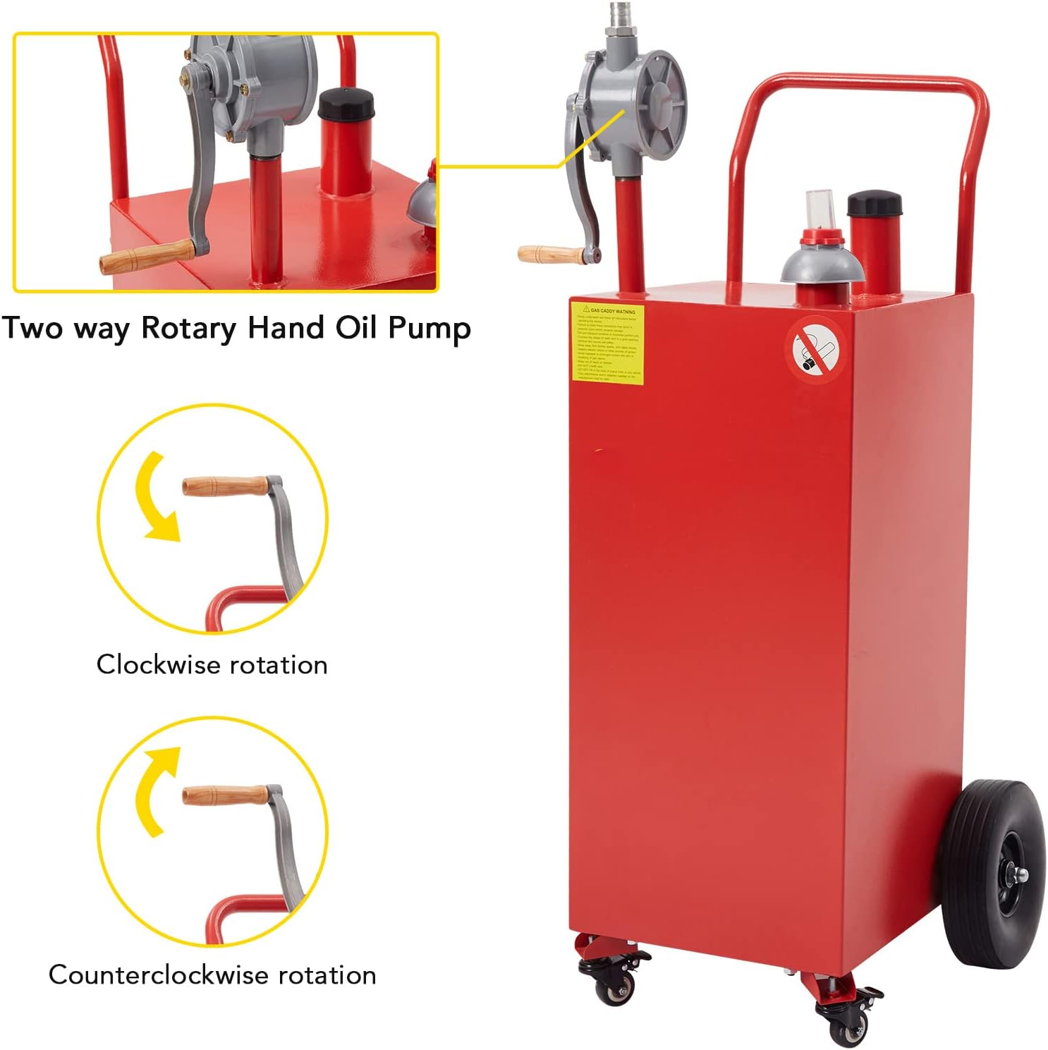 30 Gallon Portable Fuel Tank with Pump J70551