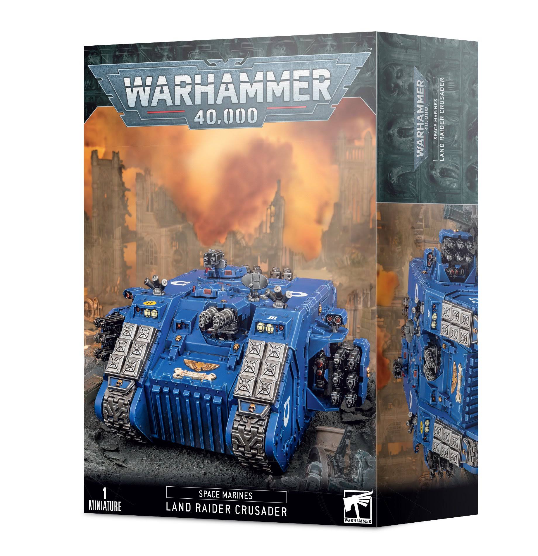 Warhammer 40K Space Marine Land Raider Crusader Redeemer D364