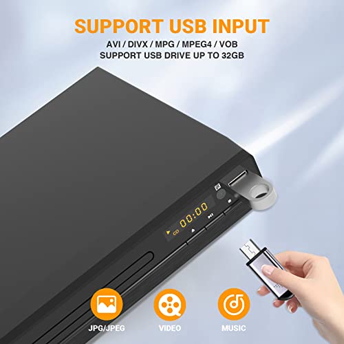 HDMI Region Free DVD Player with 1080P Upscaling G862422