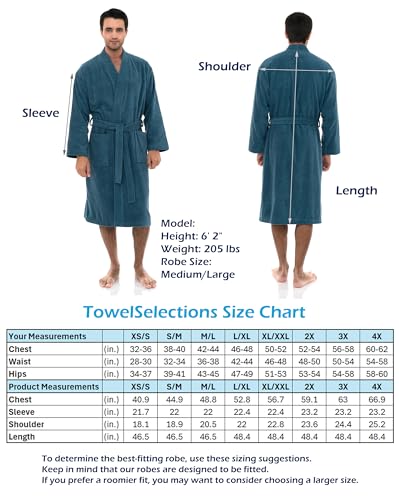 100% Cotton Terry Cloth Bathrobe W796