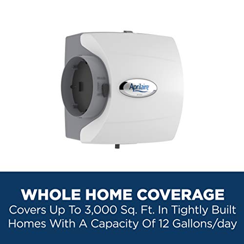 Whole Home Humidifier with Manual Control and Bypass Humidifier Installation Kit, Compact Furnace Humidifier V813