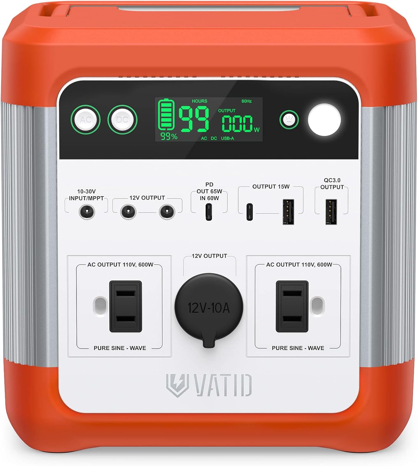 600W 518Wh Portable Power Station Y9946
