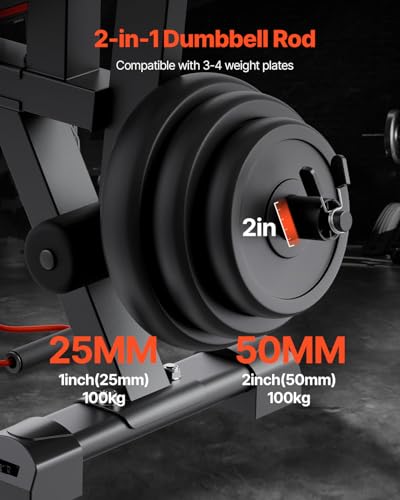 800lbs Adjustable Weight Bench with Leg Extension X67758