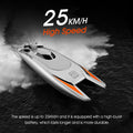25KM/H High Speed 2 Channels Remote Control Racing Boat Q10850