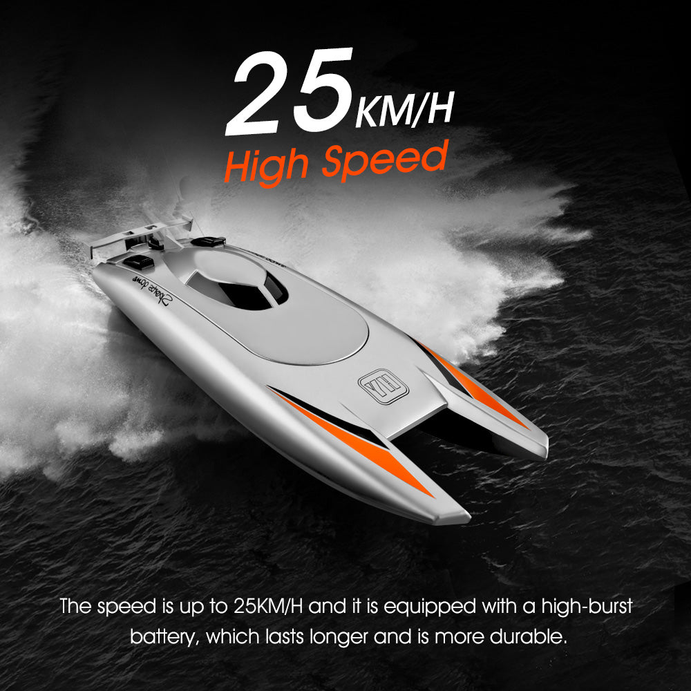 25KM/H High Speed 2 Channels Remote Control Racing Boat Q10850