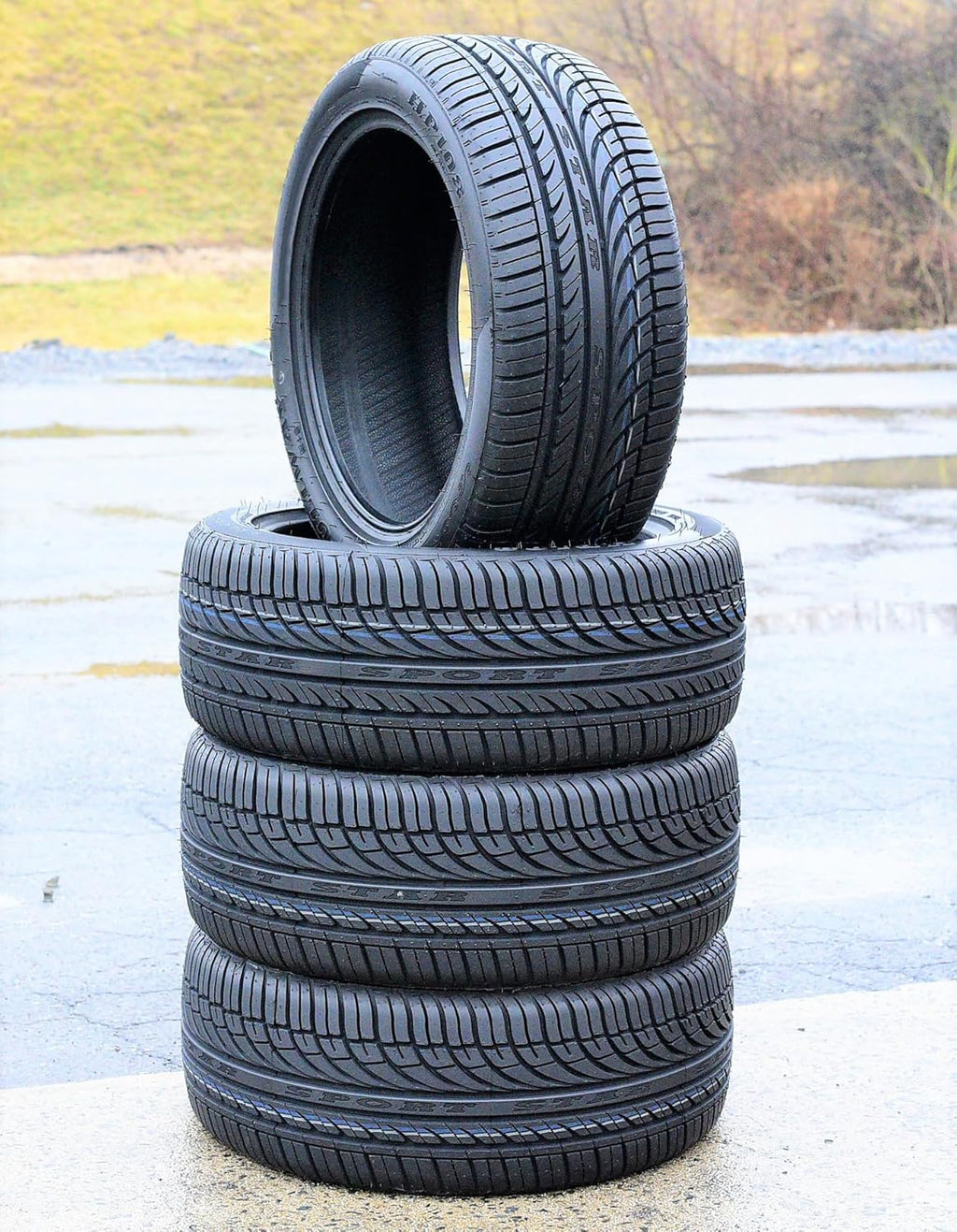 Set of 4 All-Season Passenger Car Performance Radial Tires 205/50R16 87V F519015