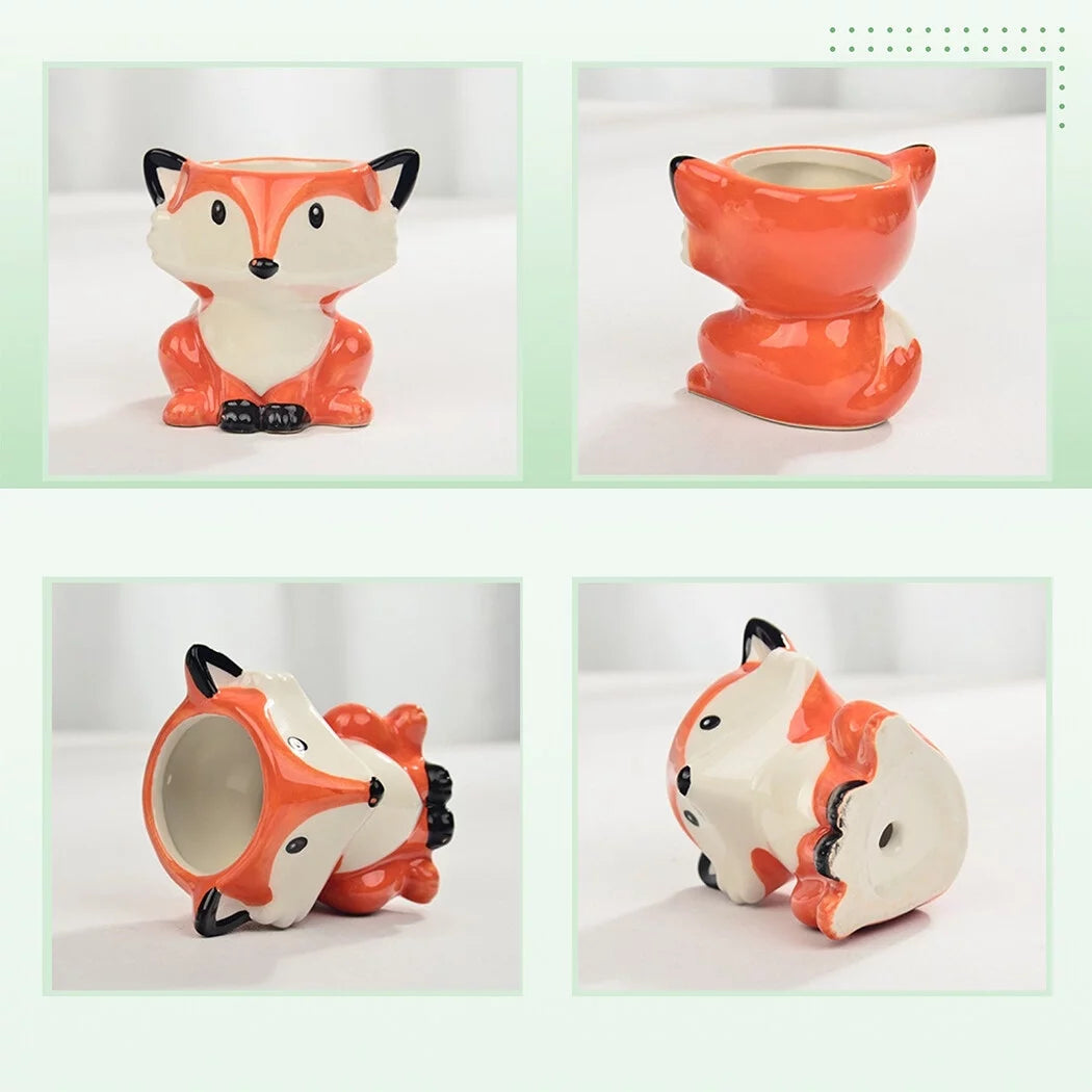6Pcs Ceramic Succulent Planter Set M46456