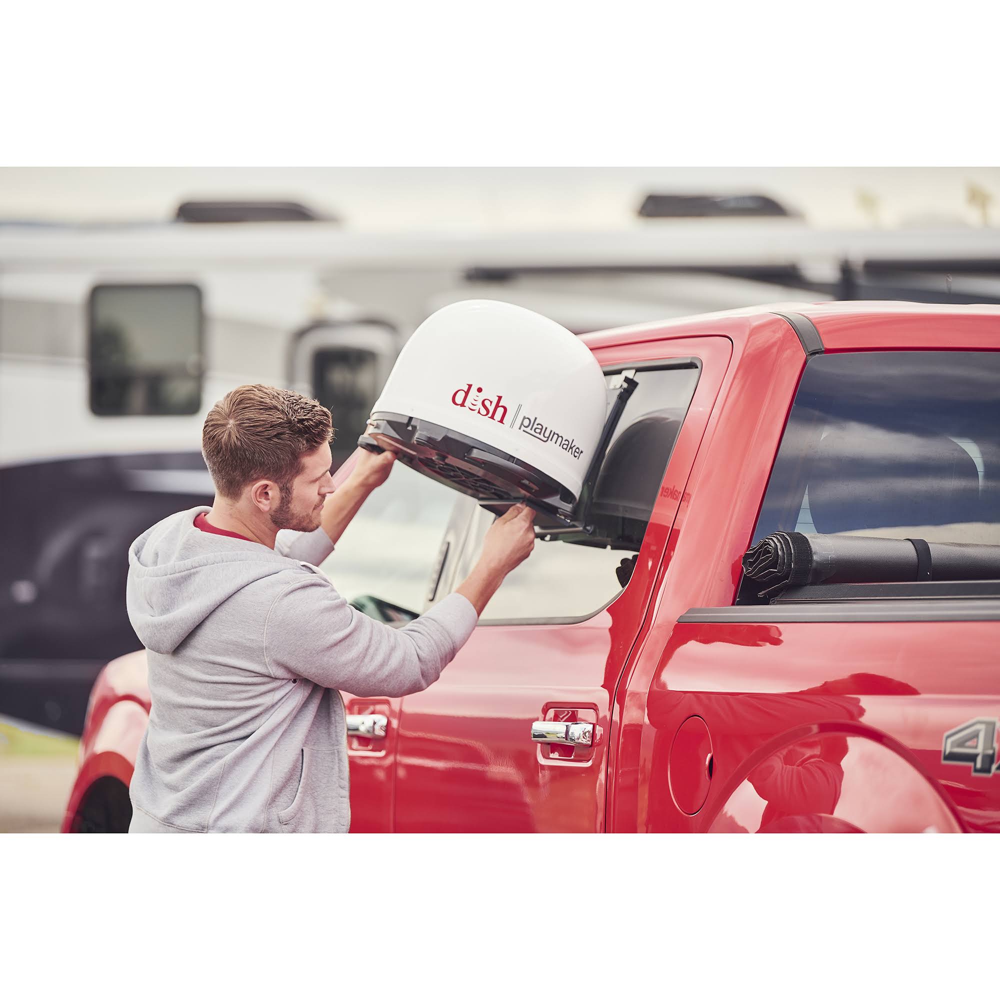 Portable Satellite RV TV Antenna S6960