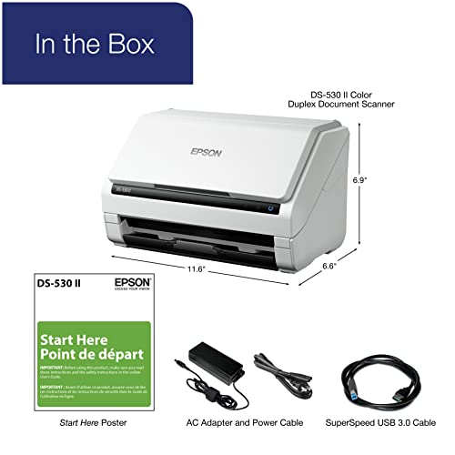 Color Duplex Document Scanner with Sheet-fed, Auto Document Feeder X93678
