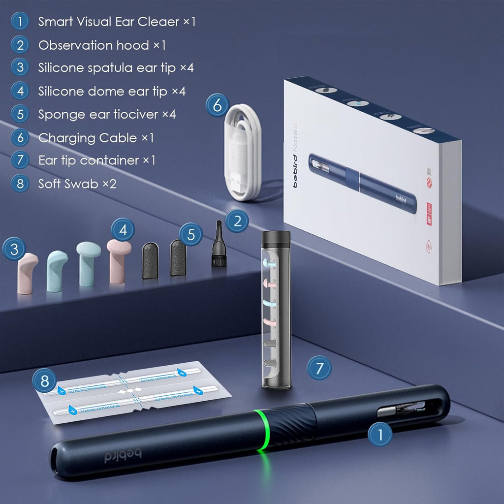 Ear Wax Removal Tool Camera with 10 Megapixels, 12 Ear Spoons, 2 Modes A846751