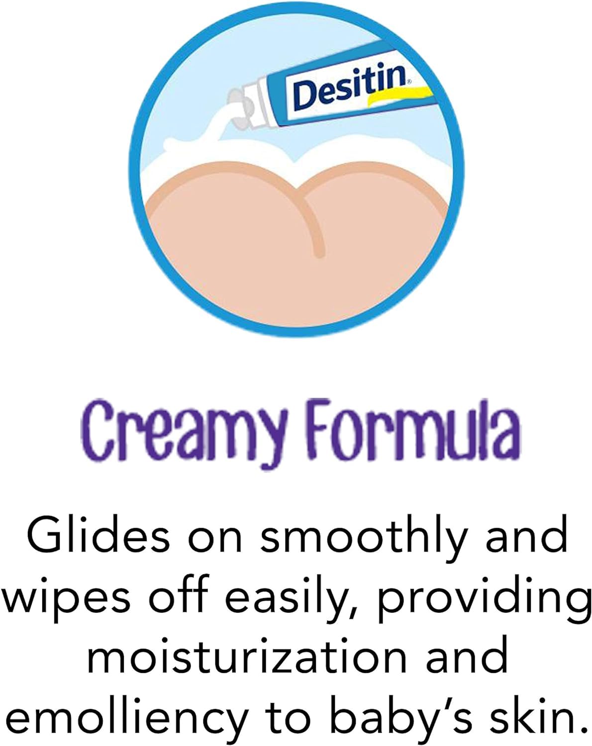 Zinc Oxide Diaper Rash Cream 4 oz (Pack of 2) O69754