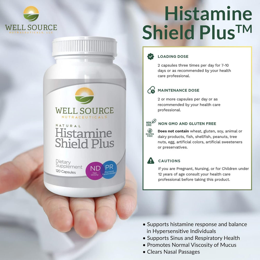 120 Capsules Antihistamine Supplement L9192