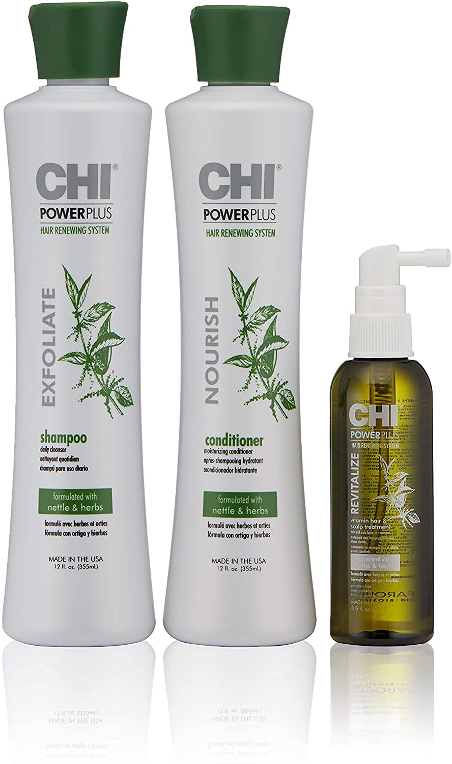 Powerplus Starter Kit with Shampoo, Conditioner and Scalp Treatment J586326
