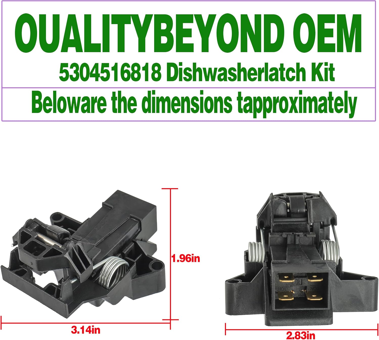 Dishwasher Door Latch B976