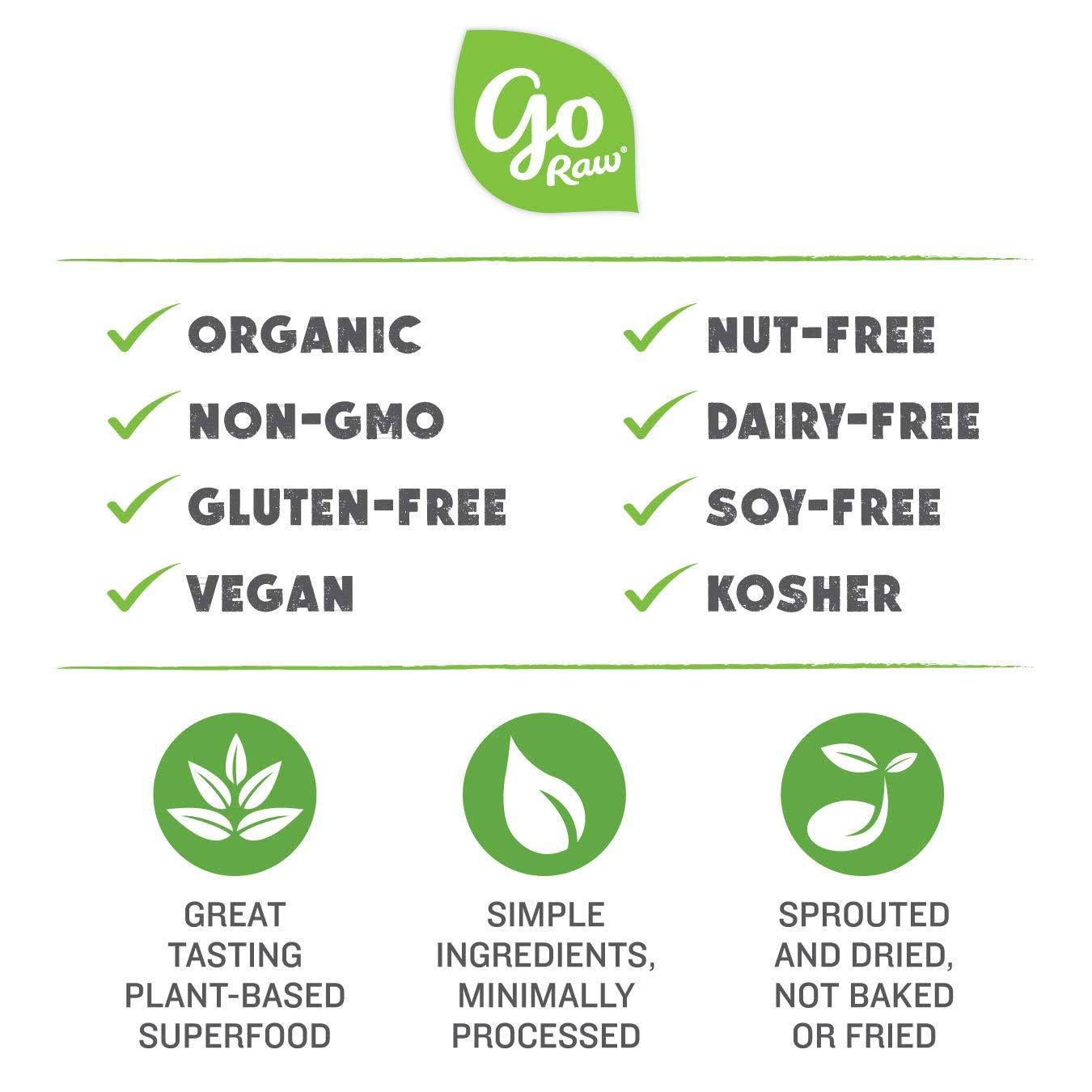 Organic Sprouted Bars Spirulina Sesame - 25 Bars O1715