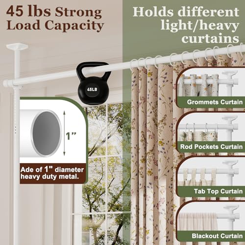 Black Adjustable Room Divider N477