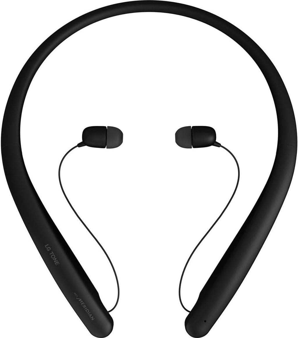 Black Bluetooth Wireless Stereo Neckband Earbuds F970