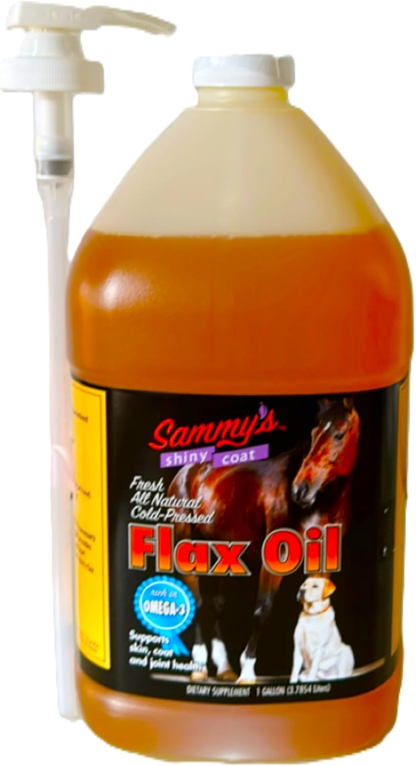 Pure Flaxseed Oil for Horses, 1 Gallon V508841