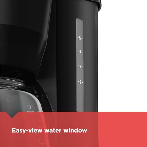 12-Cup Black Coffee Maker S62147