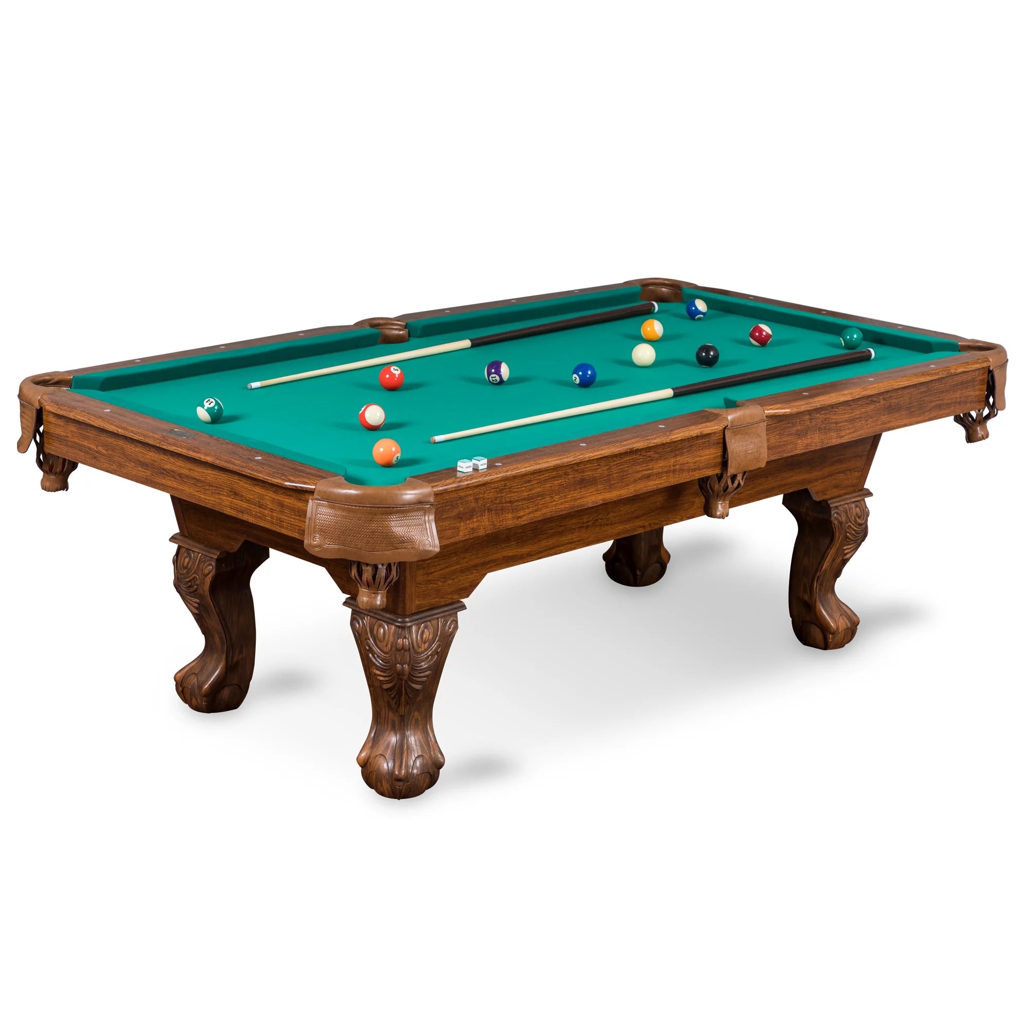 Green Billiard Pool Table U379939