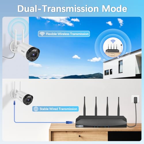 5MP Outdoor Wireless Security Camera System A1863