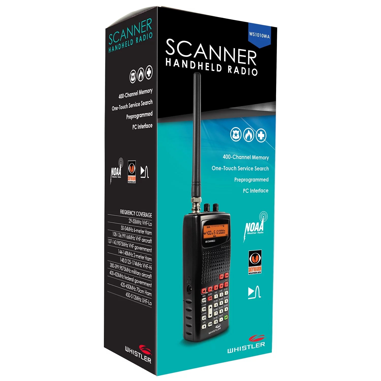 Radio Scanner with Service Search Banks L336