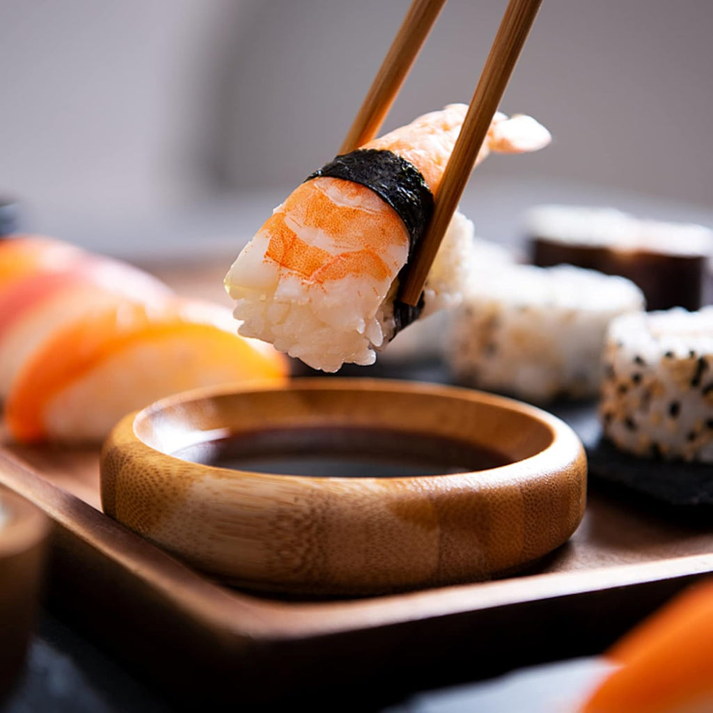 Sushi Making Kit with Bamboo Mats and Sushi Rice Roll Mold Shapes L59620