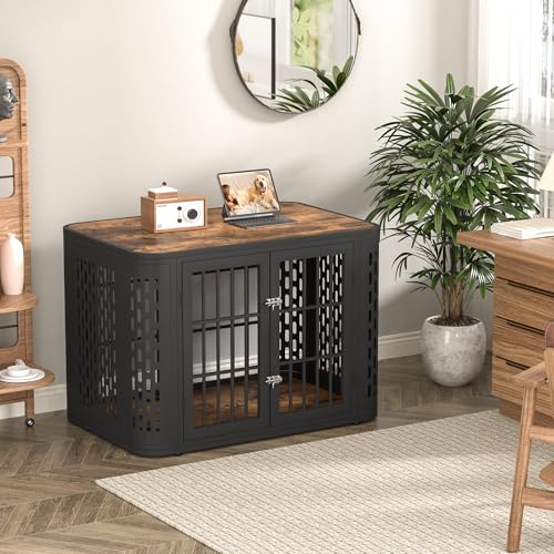 42 inch Heavy Duty Dog Crate Furniture S497