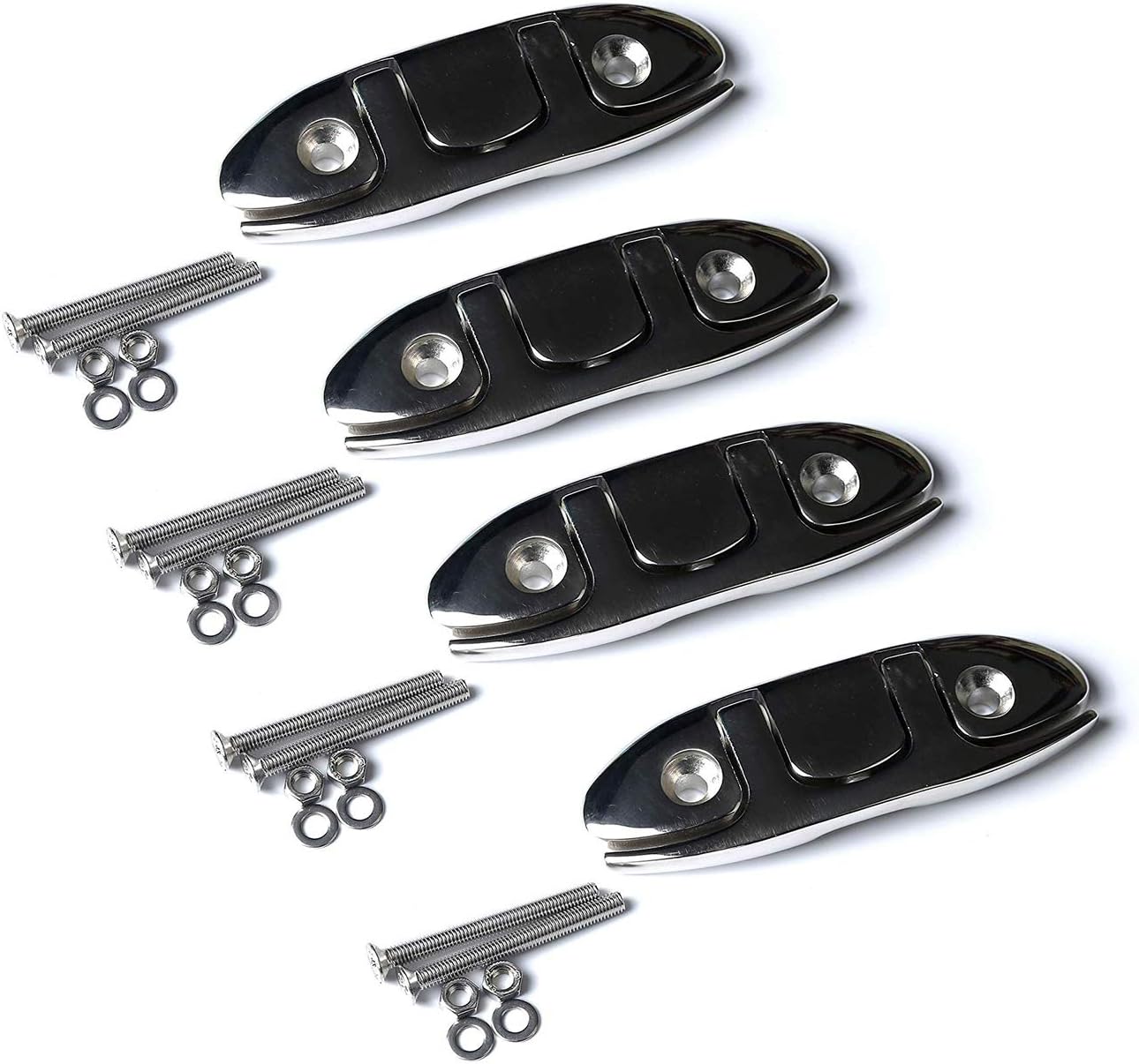 4-1/2" 316 Stainless Steel Folding Cleat Pack of 2 D5177