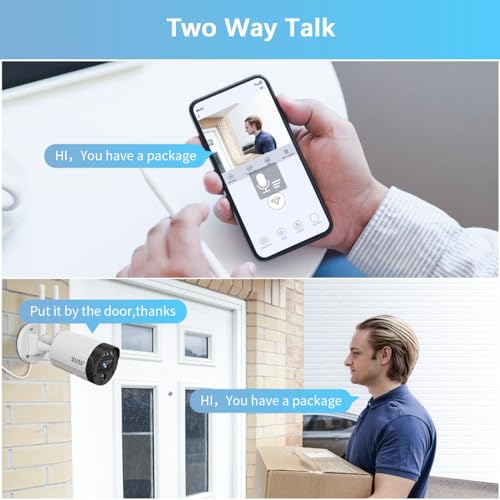 5MP Outdoor Wireless Security Camera System A1863