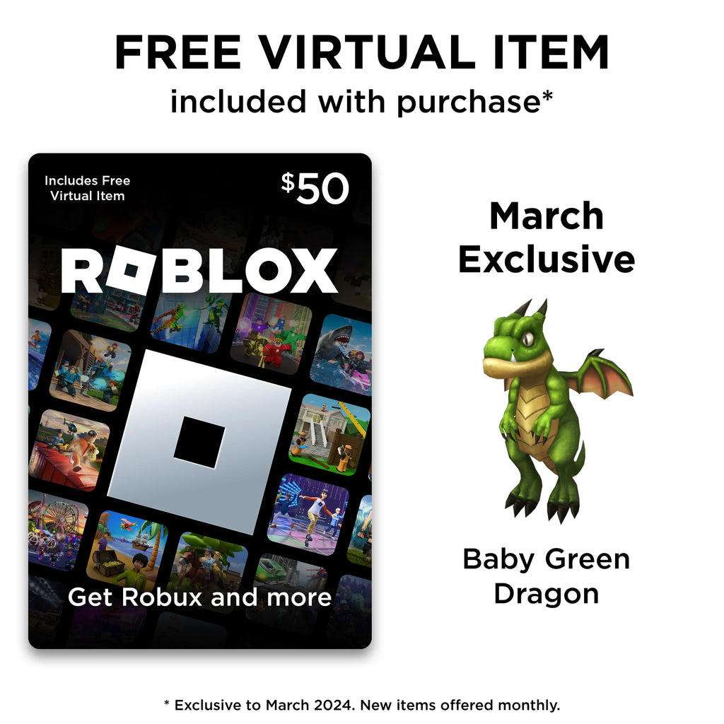 $50 Roblox Gift Card I9103