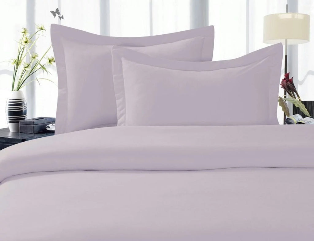 4-Piece King Lilac Deep Pocket Bed Sheet Set Q936718