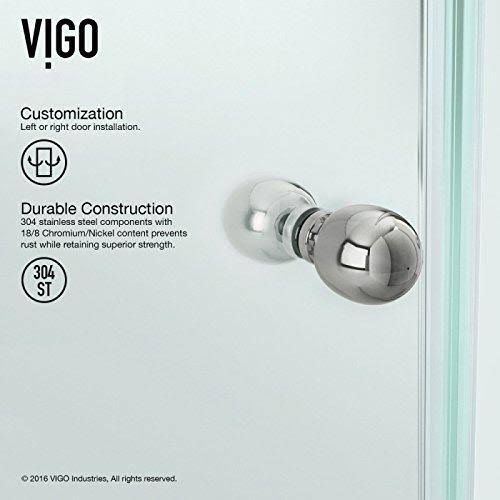 Frameless Clear Shower Enclosure B9261