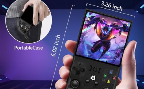 Handheld Game Console 4.0 Inch IPS 64GB TF Card 4000mAh Battery New Black G2080
