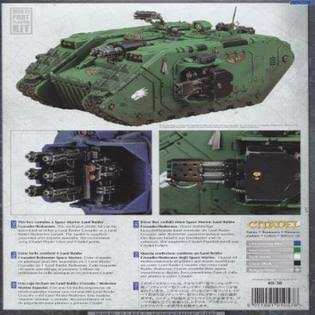 Warhammer 40K Space Marine Land Raider Crusader Redeemer D364